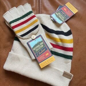 Pendleton hat and gloves national park collection